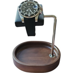 Kronokeeper Walnut Watch Stand (Single)