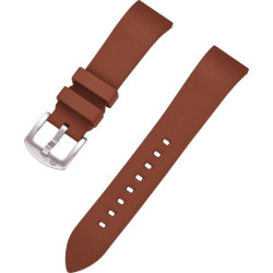 Kronokeeper Rubber strap Brown