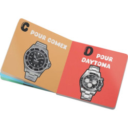 D pour Daytona - Apprends l'alphabet avec l'univers Rolex