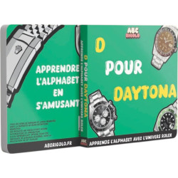 D pour Daytona - Apprends l'alphabet avec l'univers Rolex