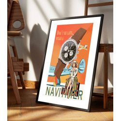 Navitimer - 40x50 - Art Print - Watchoniste X MisterChrono