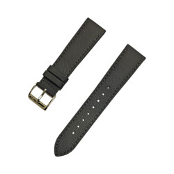 Kronokeeper rubber strap - Rubens black