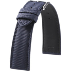 Kronokeeper rubber strap - Rubens navy blue