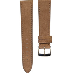 Bracelet en cuir de taureau nubuck - Lic Leather - taupe