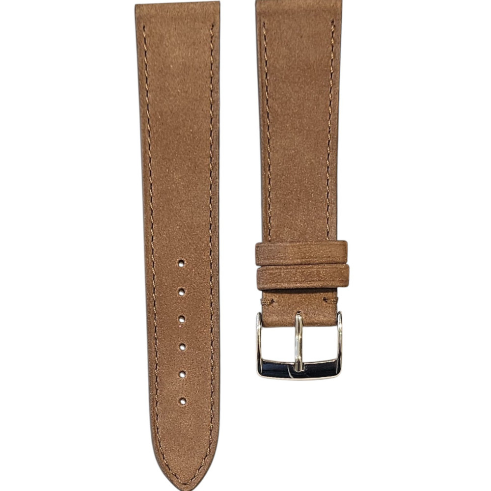 Bracelet en cuir de taureau nubuck - Lic Leather - taupe