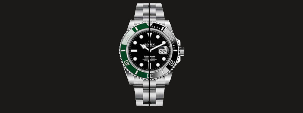 Bracelet Rolex 41mm avec lunette ceramique