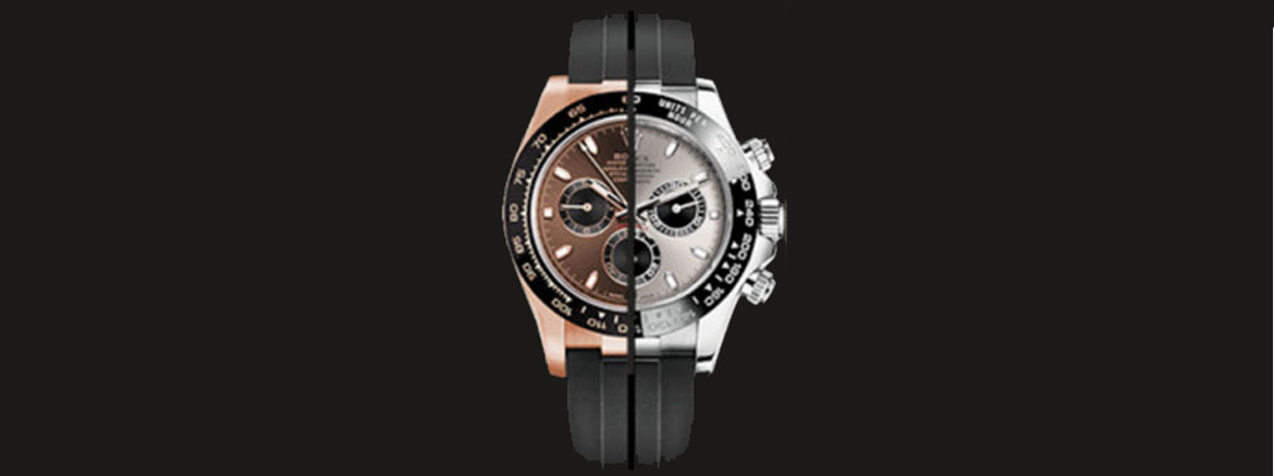 Bracelet sur oysterflex Rolex Daytona